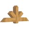 Ekena Millwork Kennewick Rough Sawn Timber Gable Bracket, Western Red Cedar, 60"W x 25"H x 6"D x 6"F, 10/12 Pitch GBW060X25X0606KEN00RWR - alternate 5